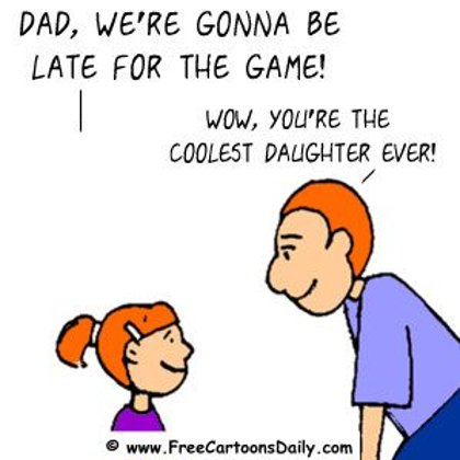 Funny Sports Cartoons- Cool children are like