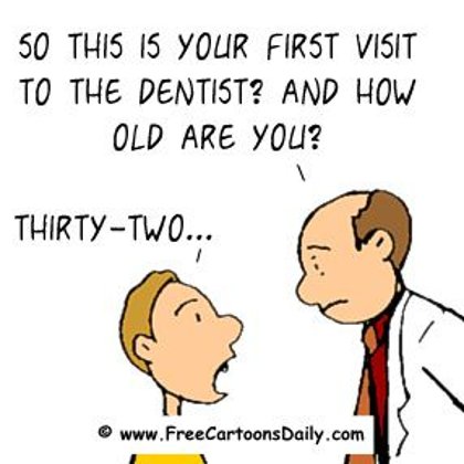Funny Doctor Cartoon- First Visit to the Doctor