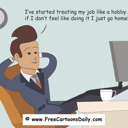 work and funny going home cartoons